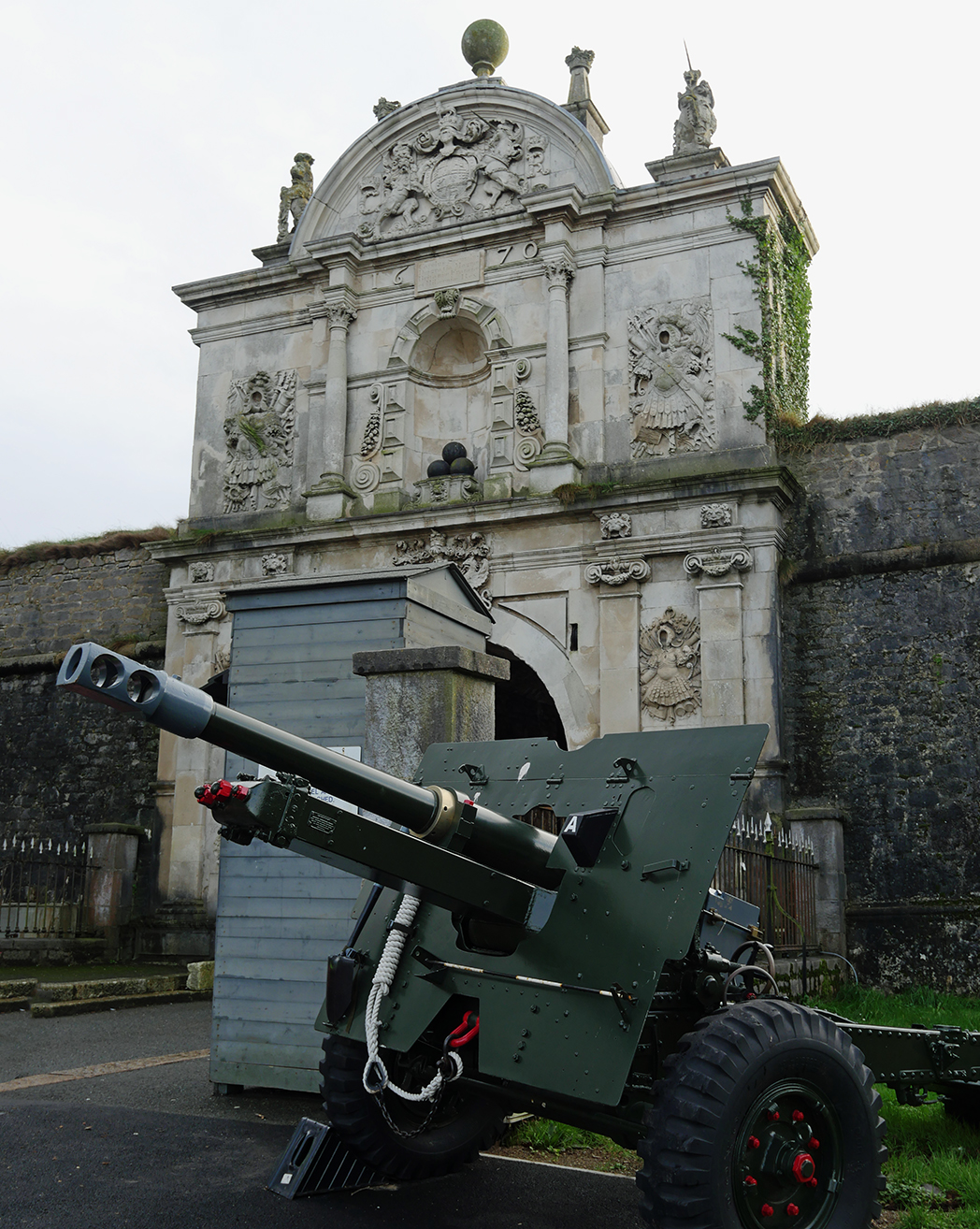 at Entrance to The Citadel