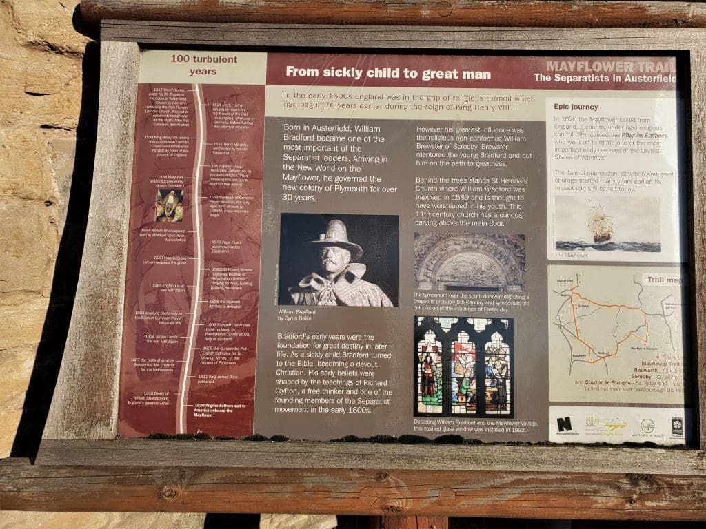 Pilgrim Trail, Austerfield