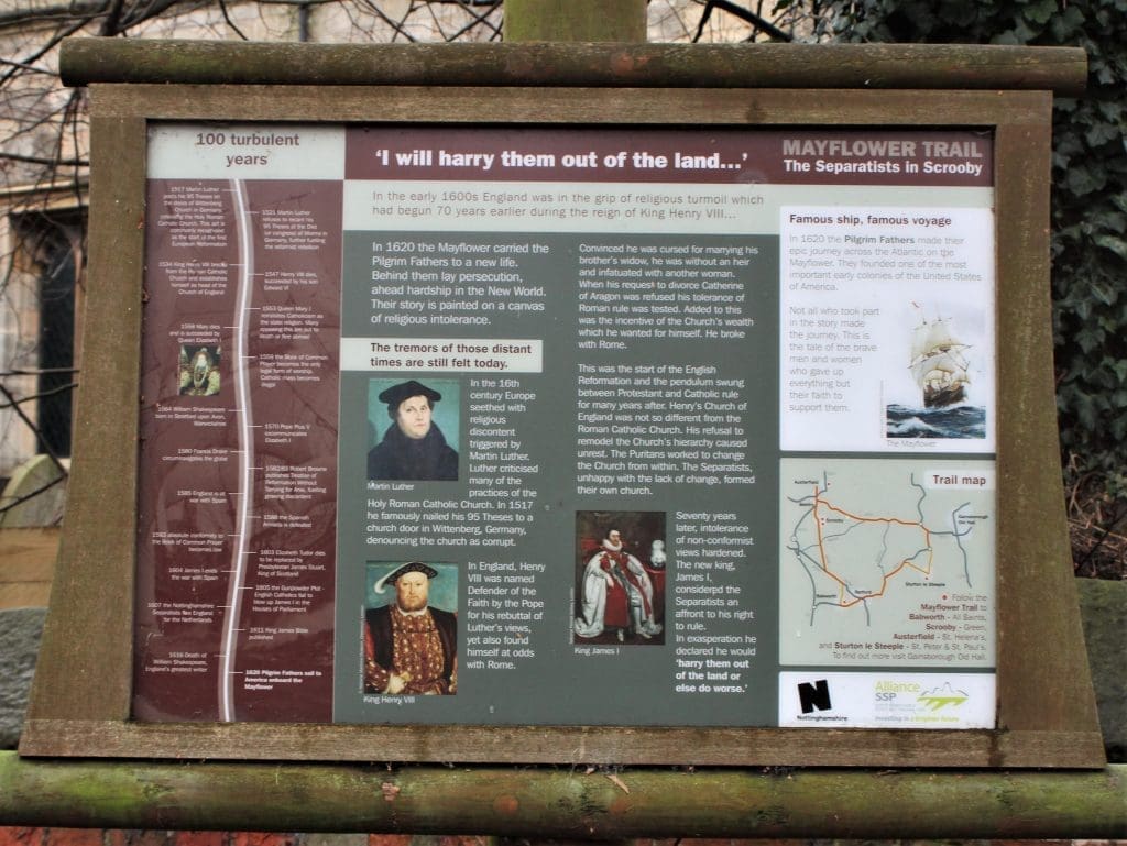 Pilgrim Trail, Scrooby
