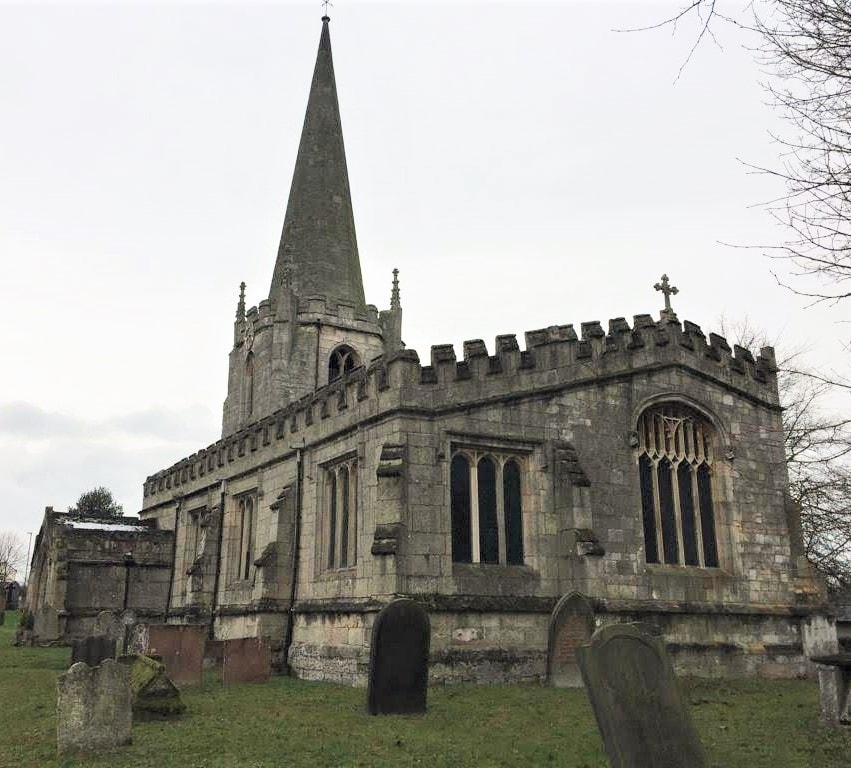 St Wilfred's Church Scrooby - Mayflower Pilgrim Trail