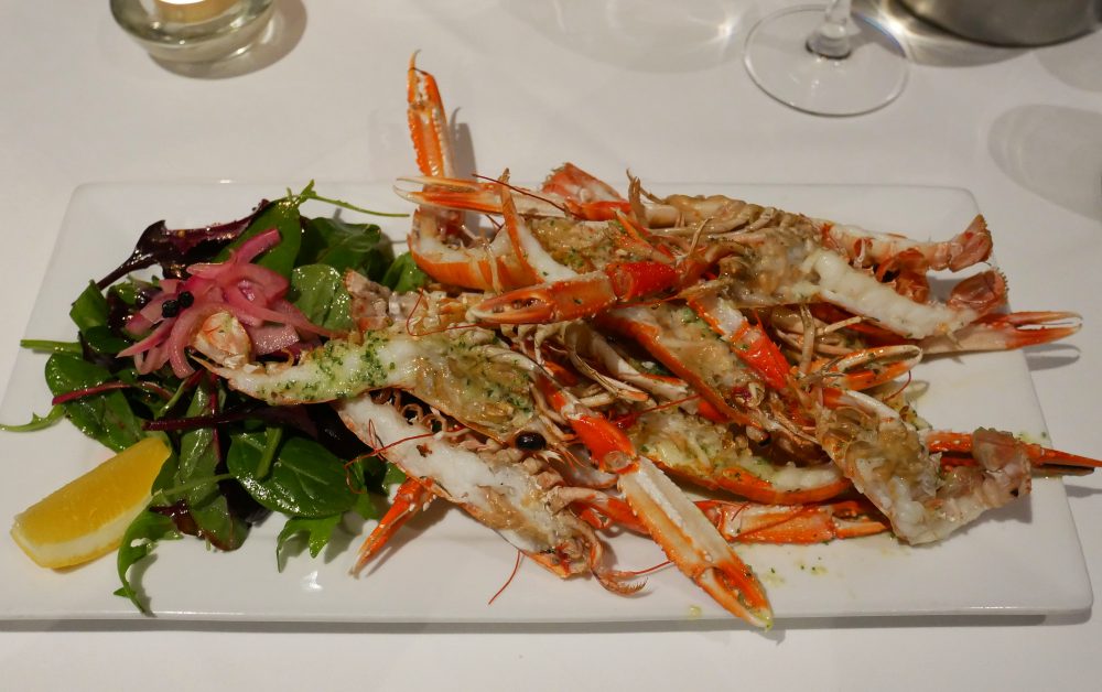Stonefield Castle - langoustine
