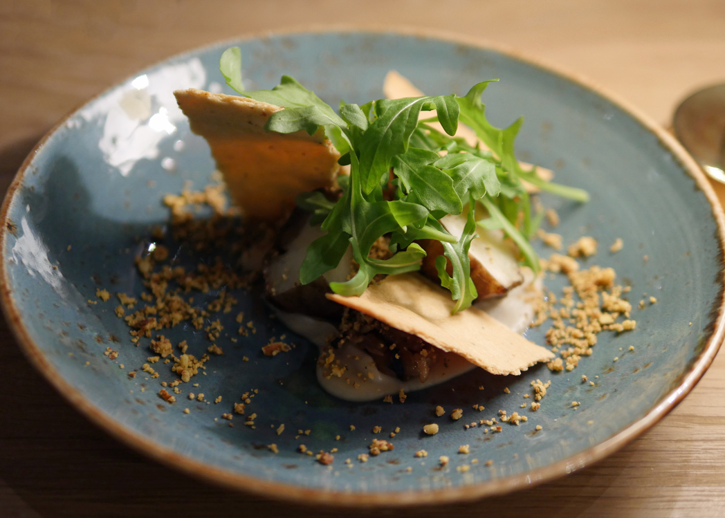 Jerusalem Artichoke Tart - Bingham Riverhouse Hotel