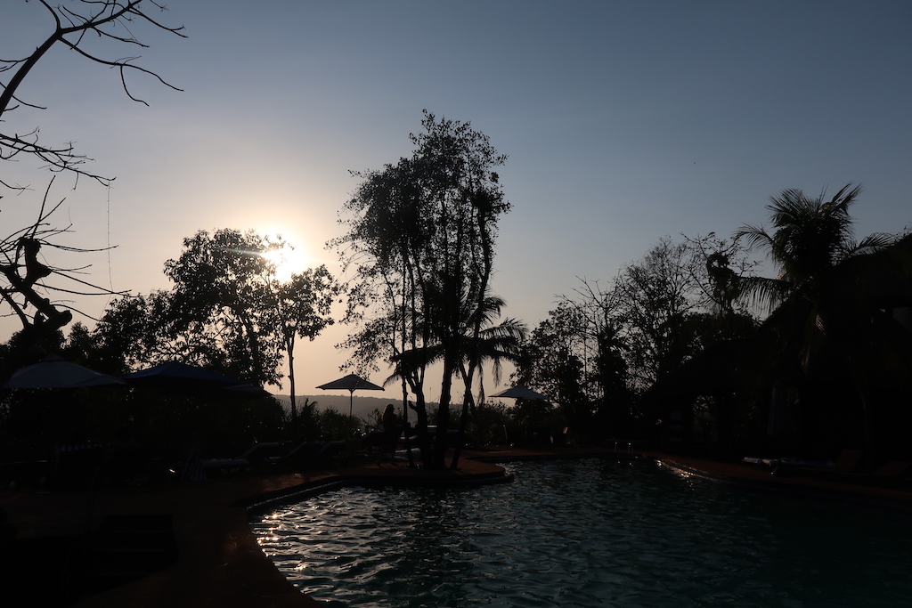 Nilaya Hermitage Hotel sunset