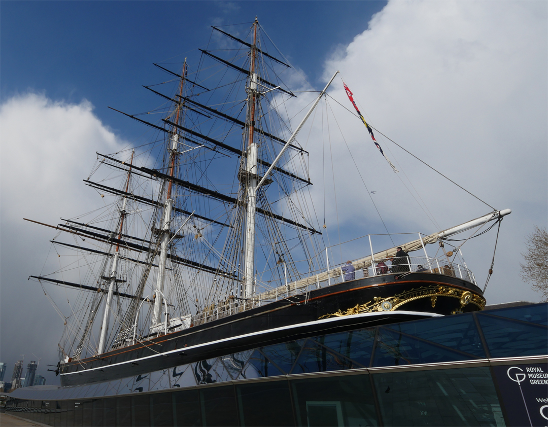 Cutty Sark from inside