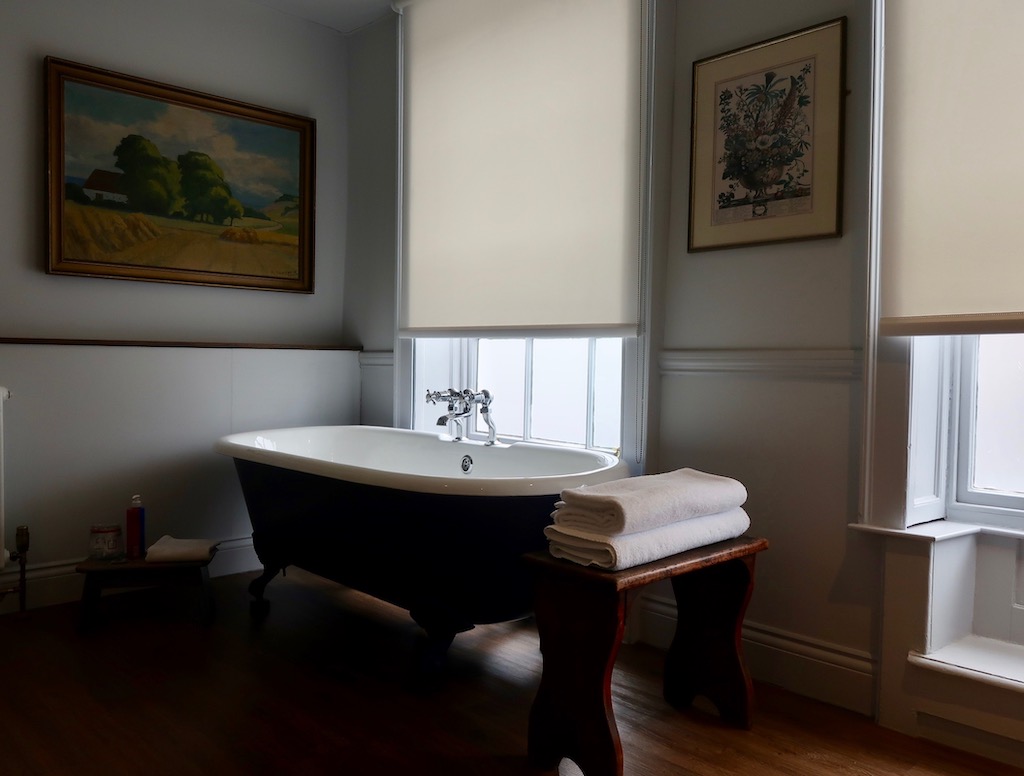 The Bower House Restaurant and Rooms bathroom