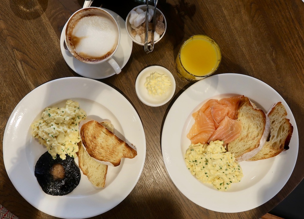 The Bower House breakfast