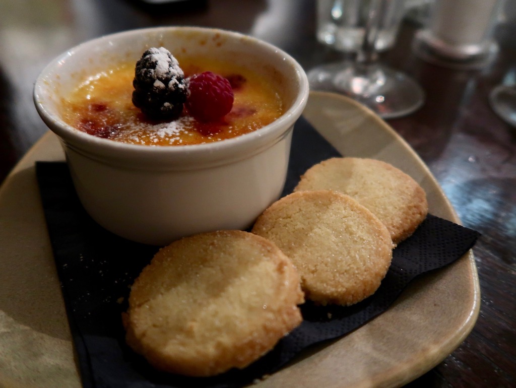 The Howard Arms - raspberry creme brûlée