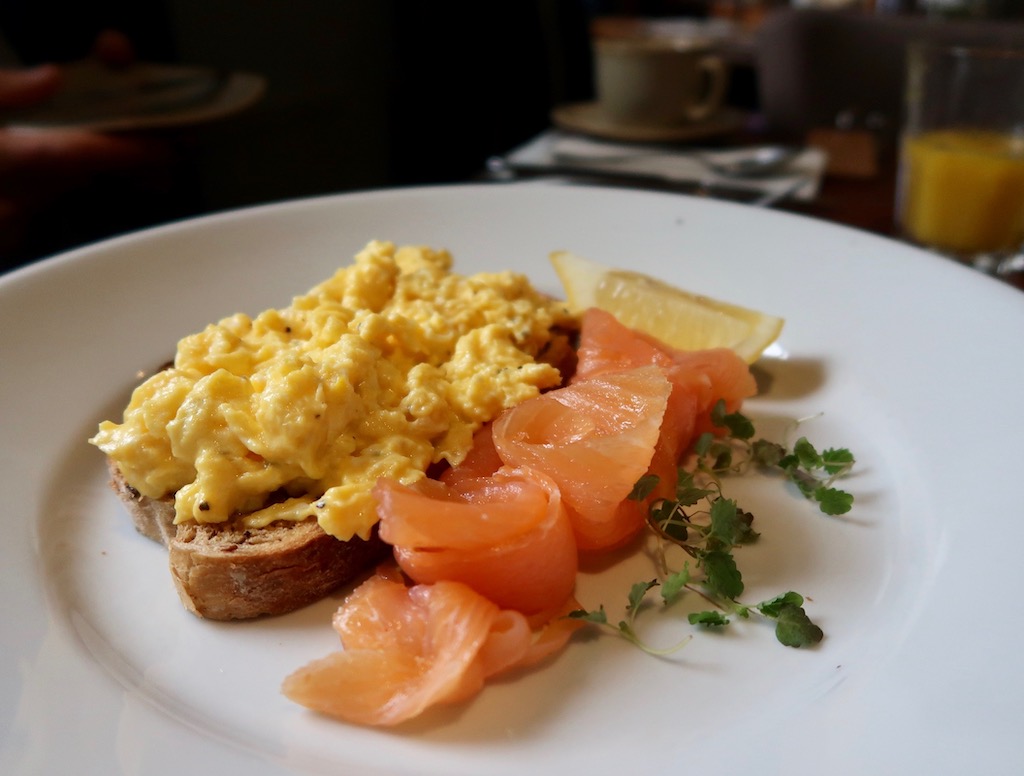 The Howard Arms - salmon and eggs