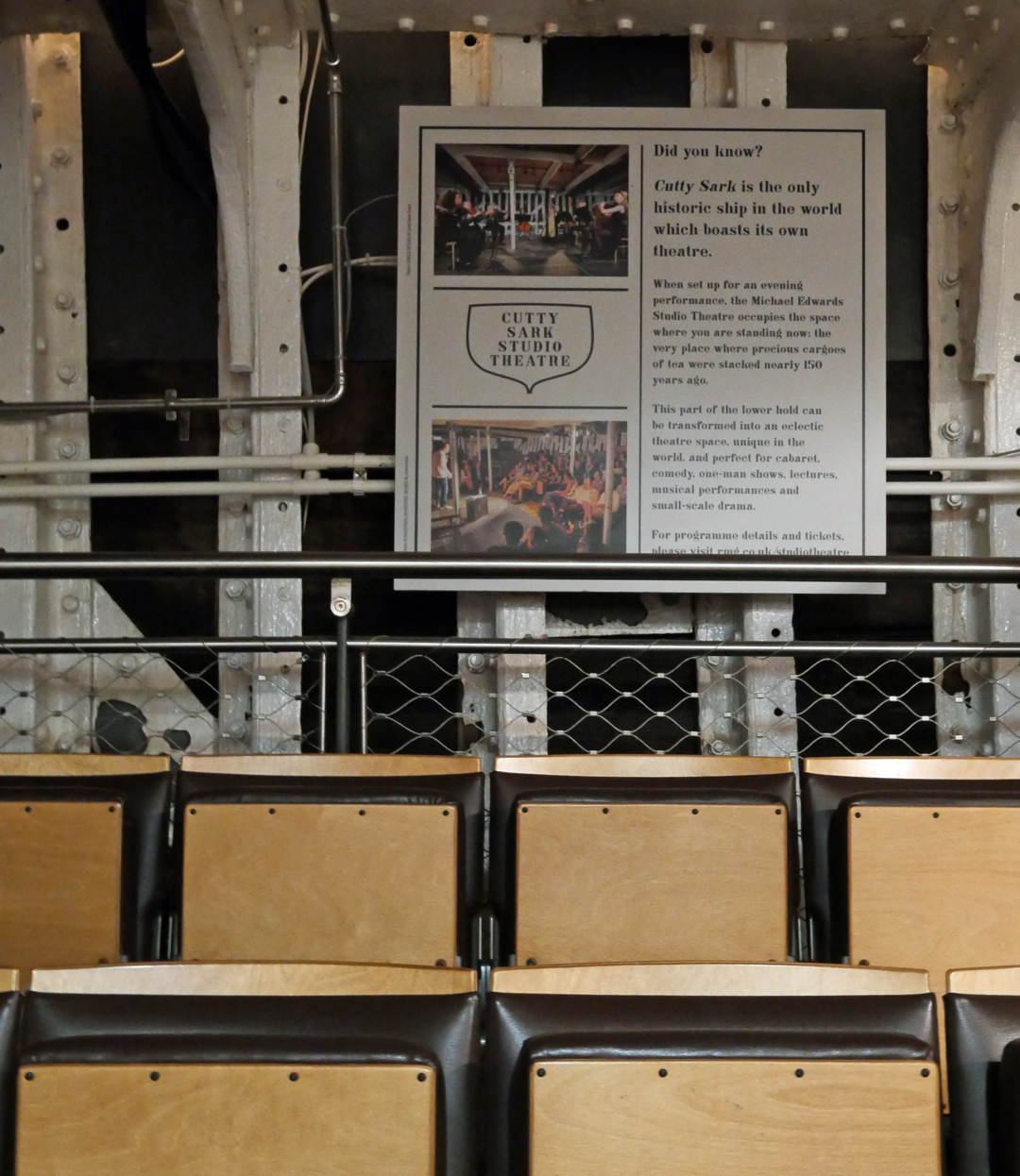 Theatre in the Cutty Sark
