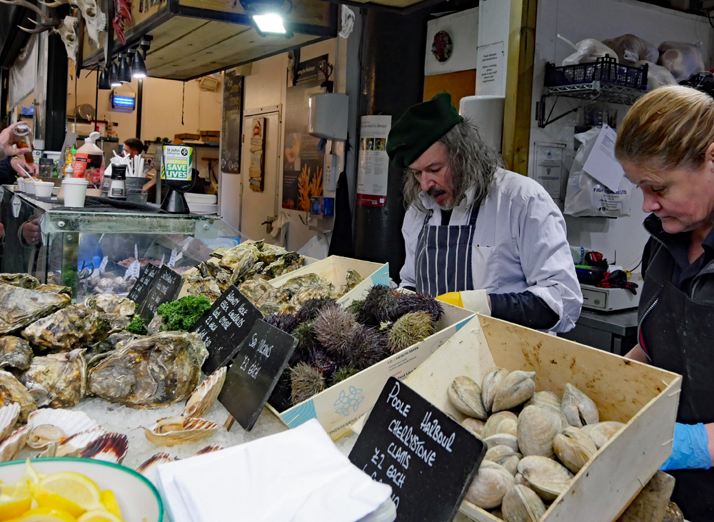 Shellfish Borough Market Food Tour
