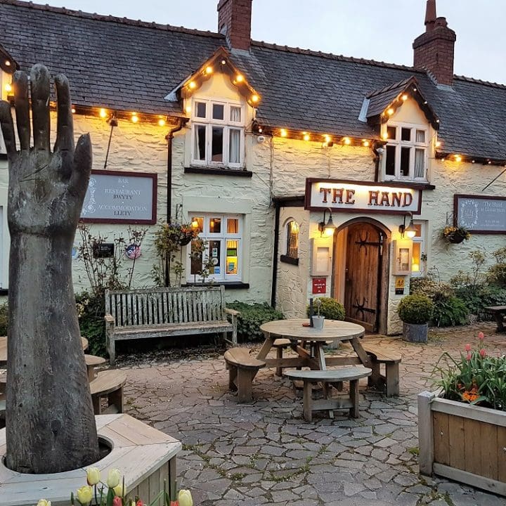 The Hand at Llanarmon, Ceiriog valley