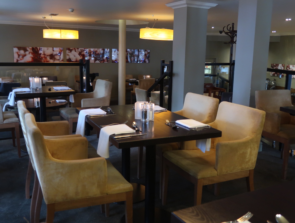 The Townhouse Hotel dining