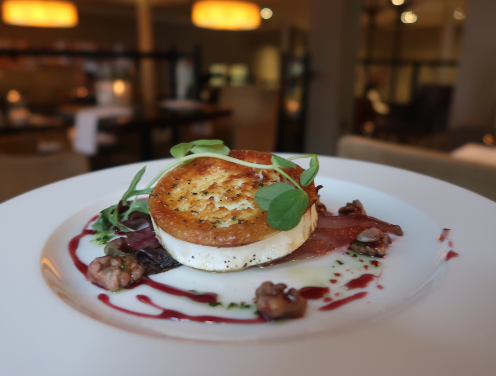 The Townhouse Hotel - grilled goats cheese