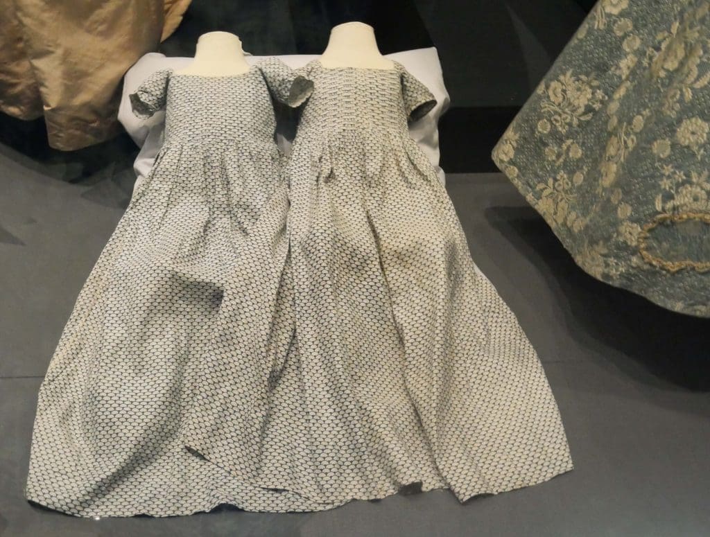 Childrens Clothes at the Bath Fashion Museum
