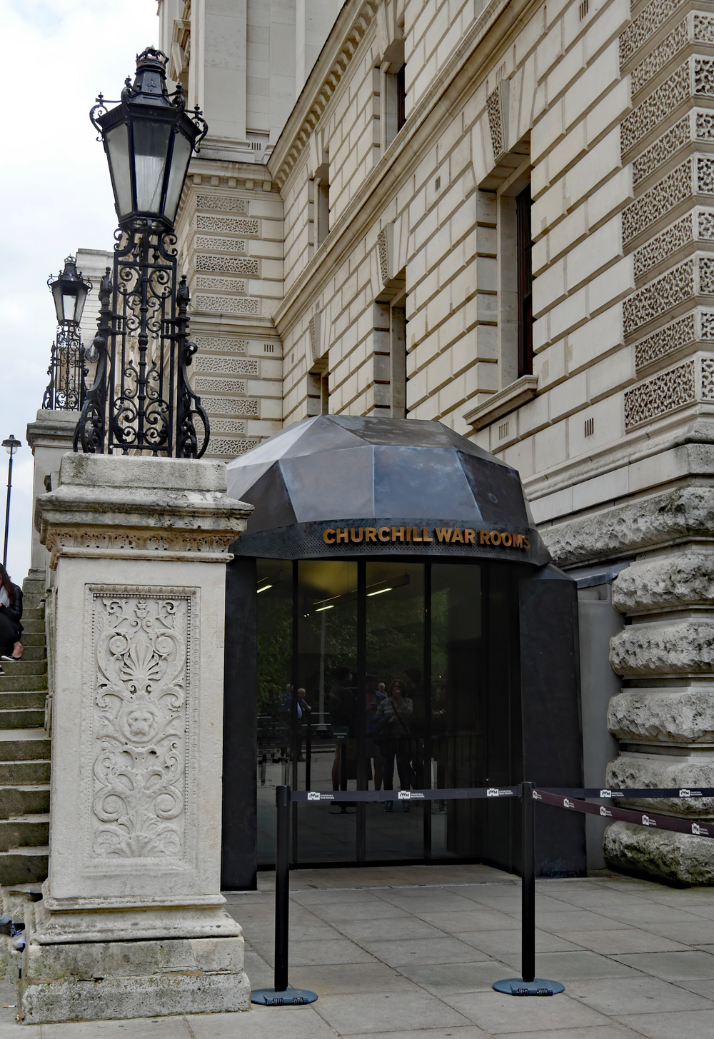 Entrance to the Churchill War Rooms