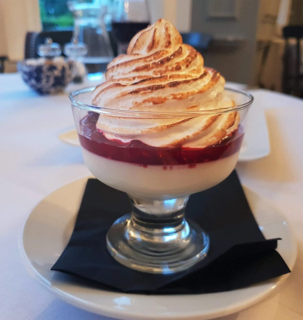 Manor House Country Hotel, Lemon posset-