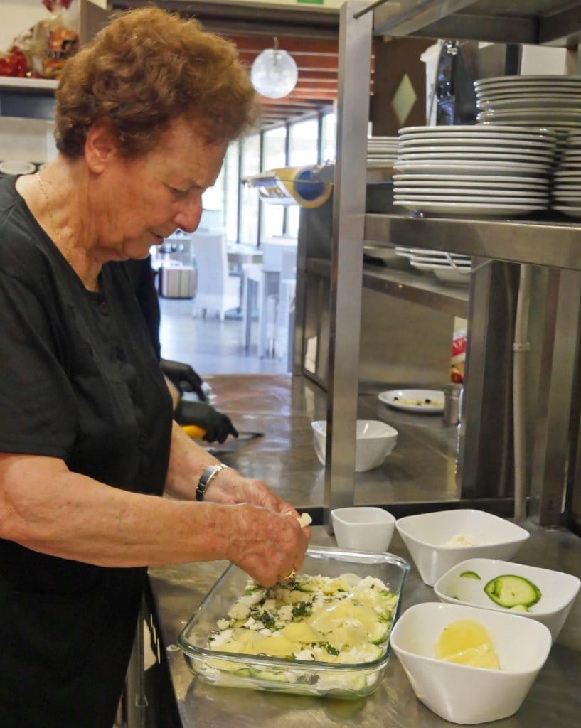 Cretan Boureki - Mistral Cookery Lesson with Mama Katarina