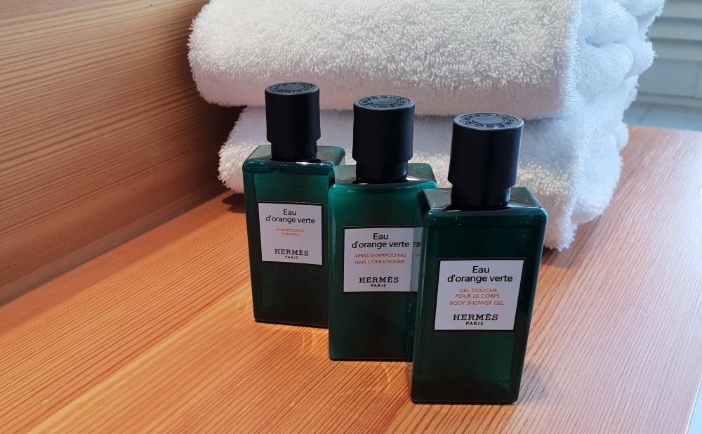 De Witte Lelie, Antwerp, Hermes toiletries