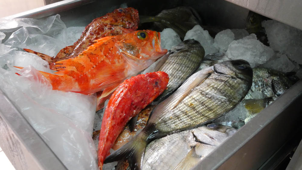 Fish Sunset Restaurant Crete