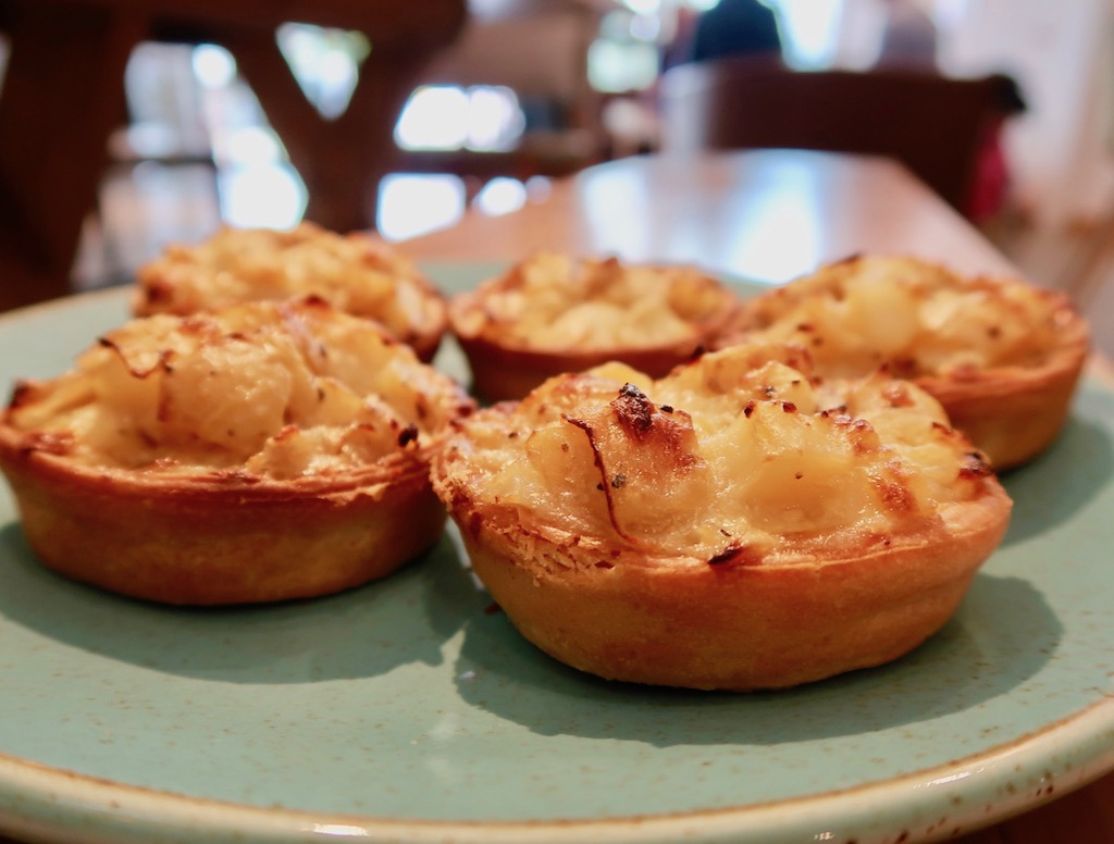 Homity pies - The Jurassic Centre cafe 1