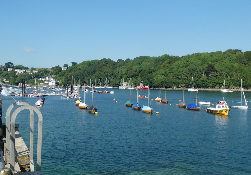 River Fowey from the Town Quay Fowey