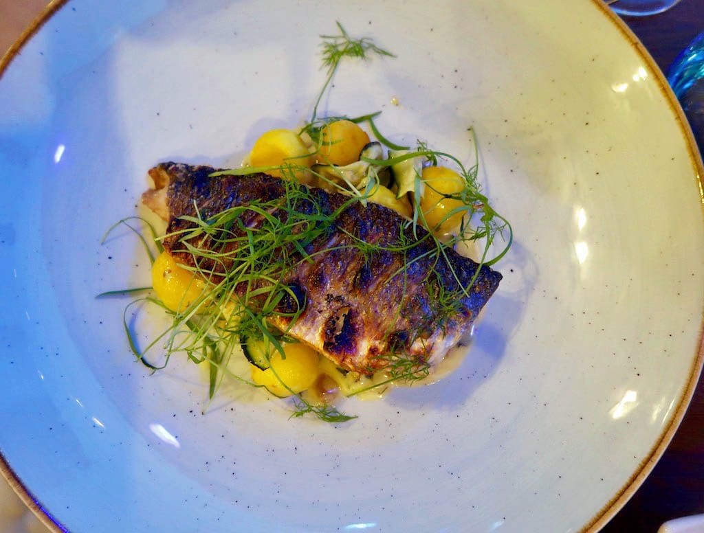 Sea-Bass-with-saffron-pommes-noisettes