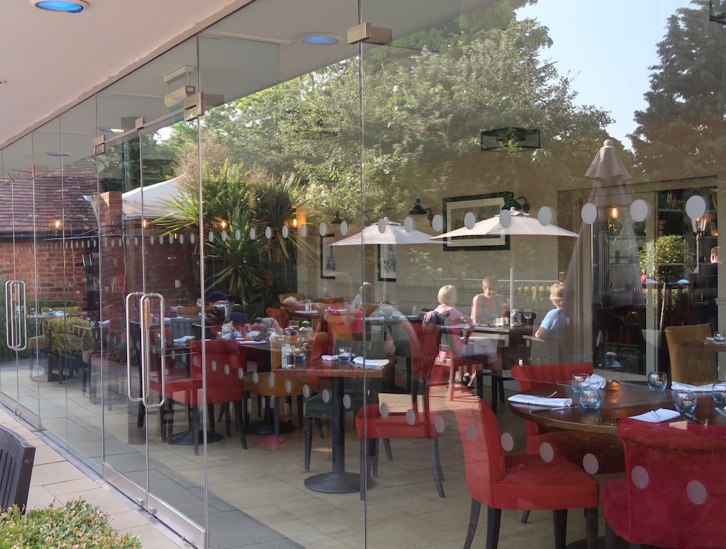 The Talbot Ripley - dining inside and out