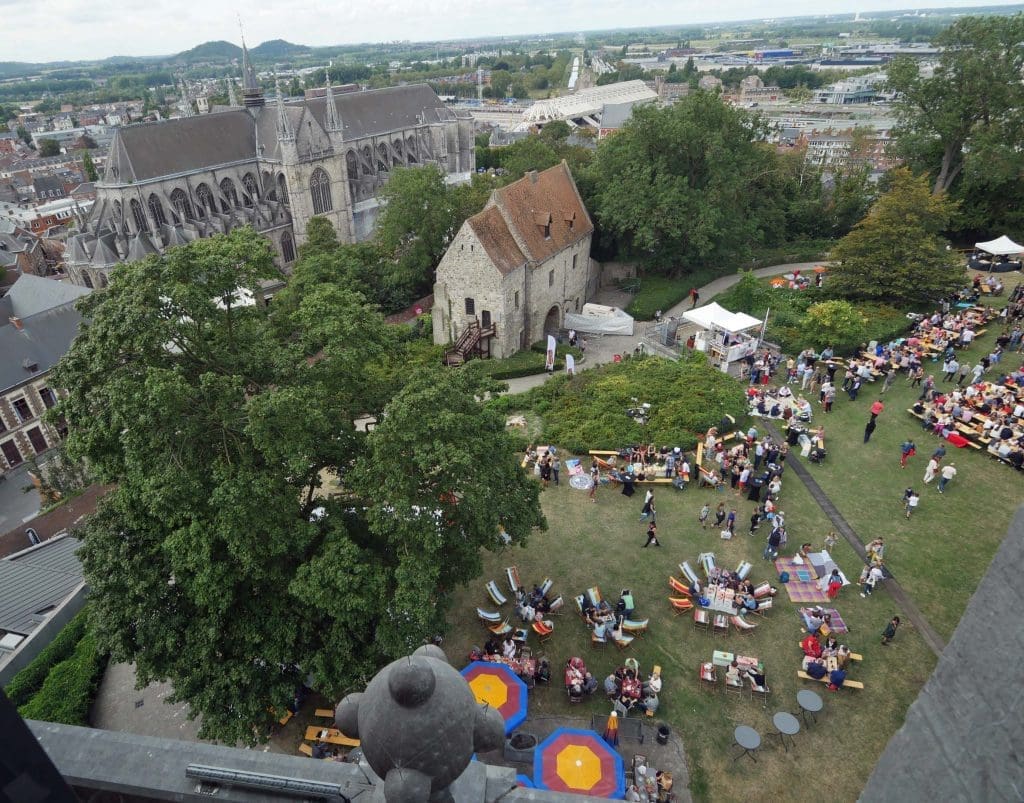 Mons Food Festival - from the Belfry