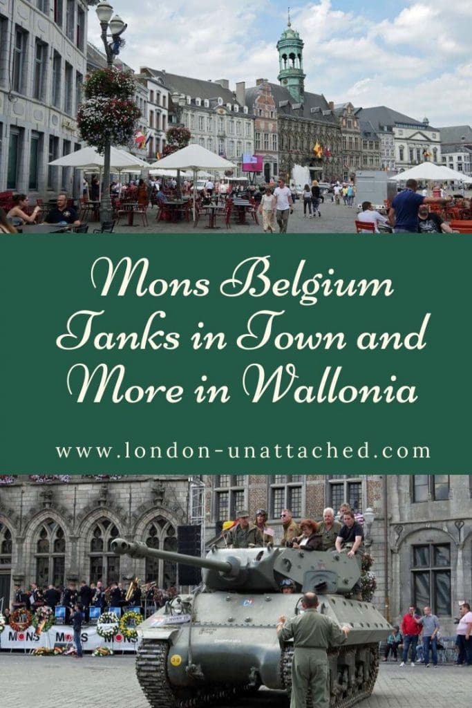 Mons - Tanks in Town and More in Mons Wallonia