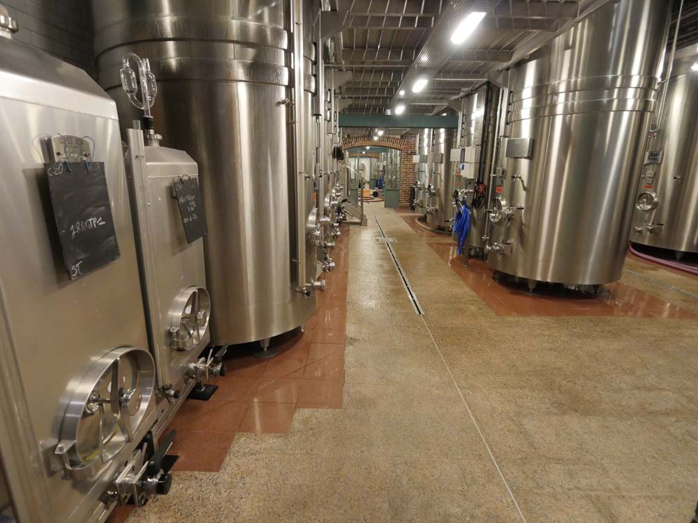 Stainless Steel Vats Billecart Salmon