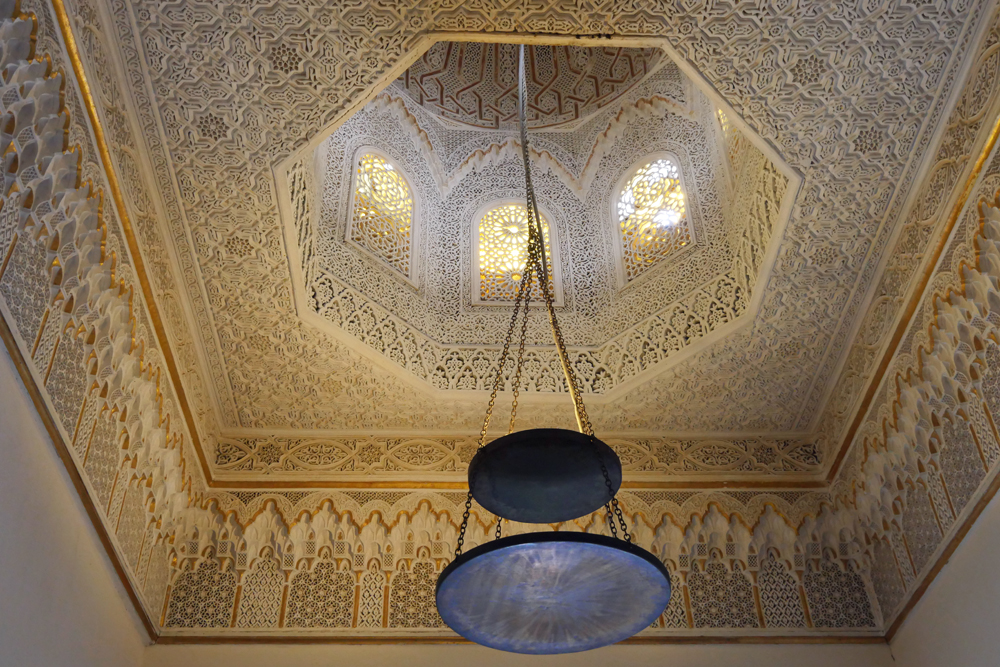 Sidi bou Said, Baron d'Erlangers Ceiling - Ennejma Ezzahra