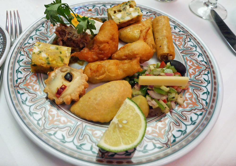 Mezze - Dar Belhadj Restaurant Tunis, Tunisia