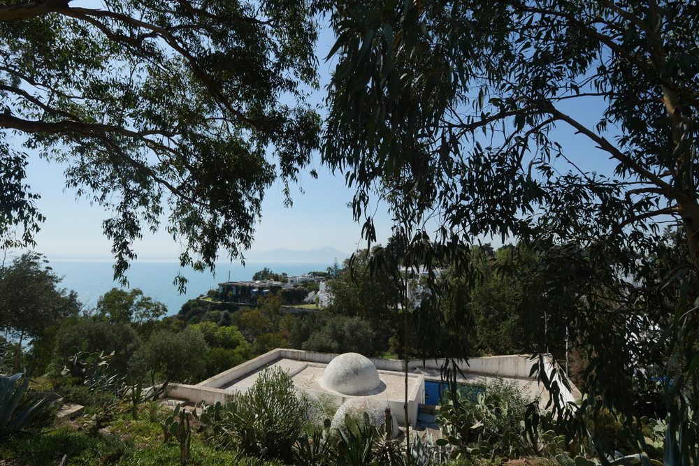 View - Baron d'Erlanger house Sidi Bou Said - Ennejma Ezzahra