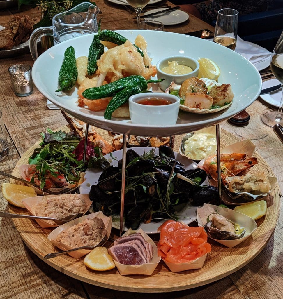 Angel Abergavenny - Seafood Platter