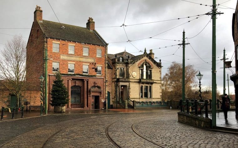 Street scene from Beamish 1900 town