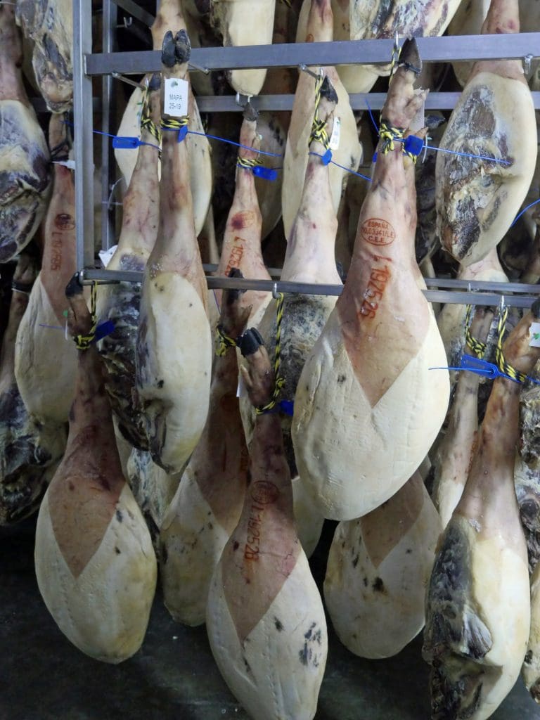 Jamon curing