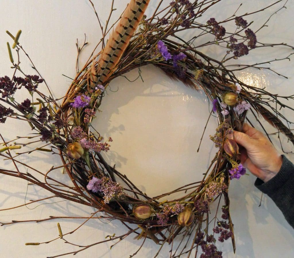 Twig Wreath Abergavenny