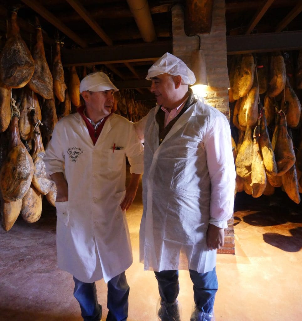 traditional ham curing in the Dehesa