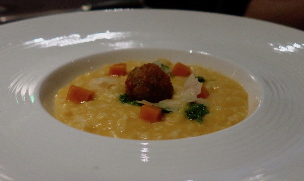 Butternut squash risotto