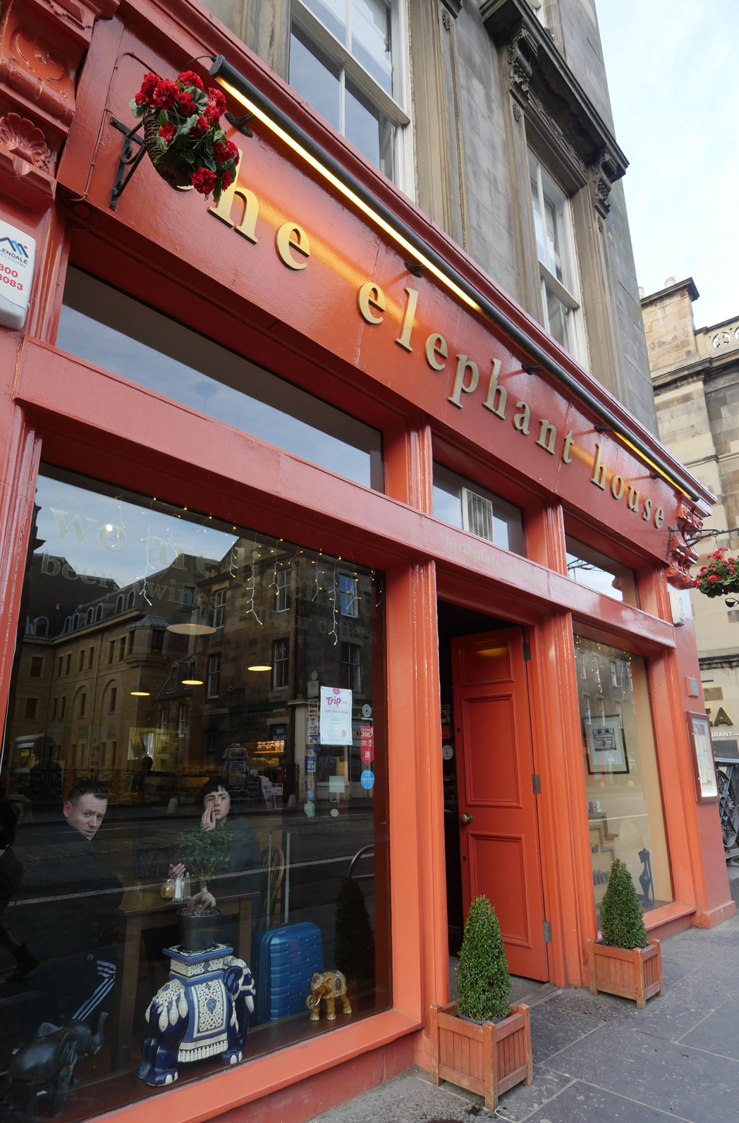 The Elephant House where JK Rowling Worked
