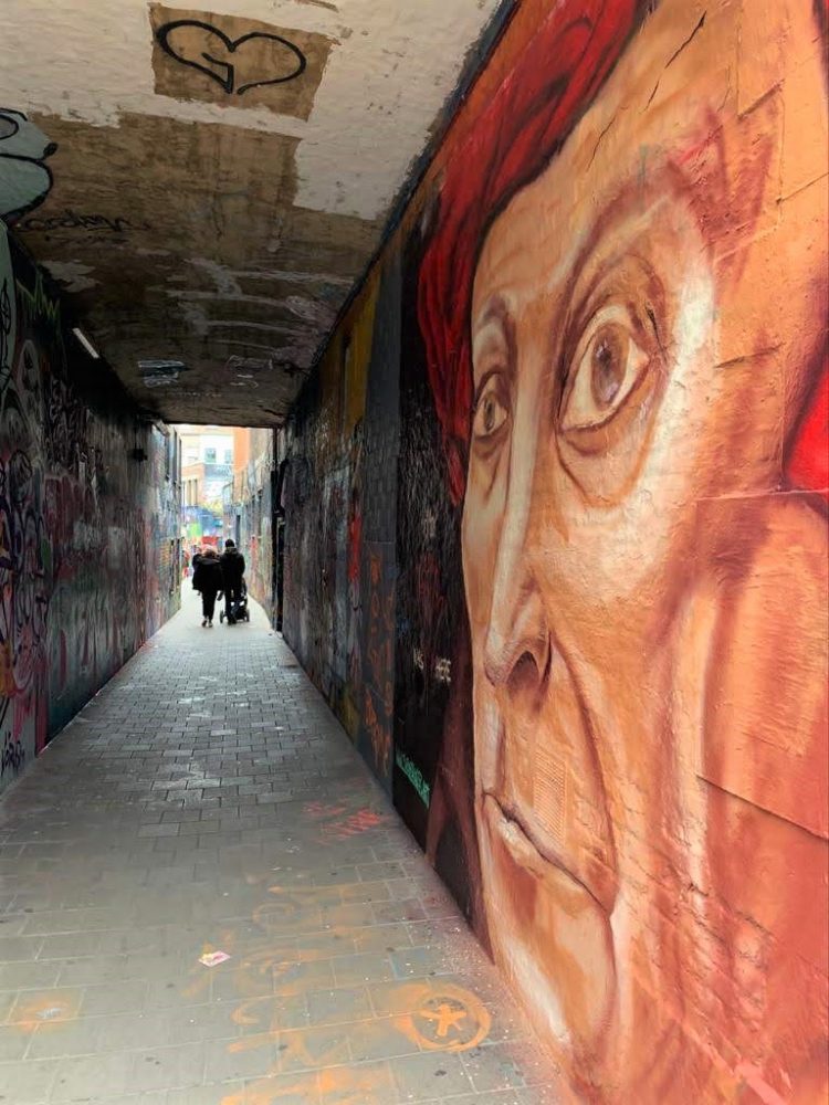 Van Eyck street art, Ghent