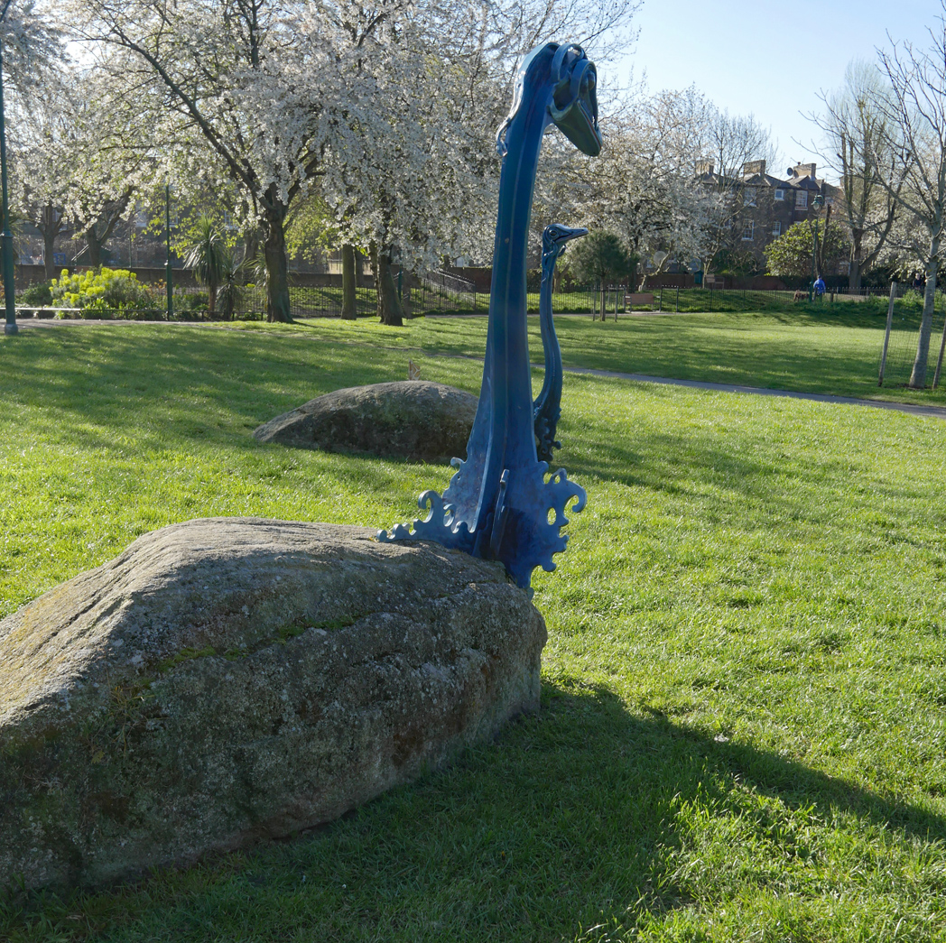 Peacocks in Pasley Park Walworth