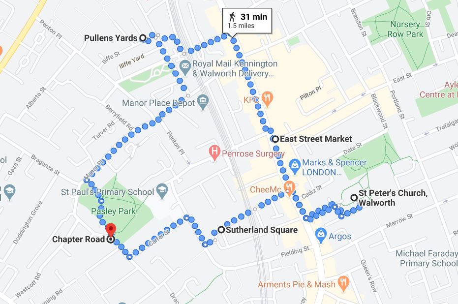 Walking Walworth