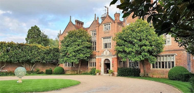front exterior of Great Fosters hotel