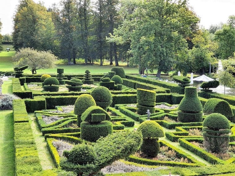 Parterre at Great Fosters
