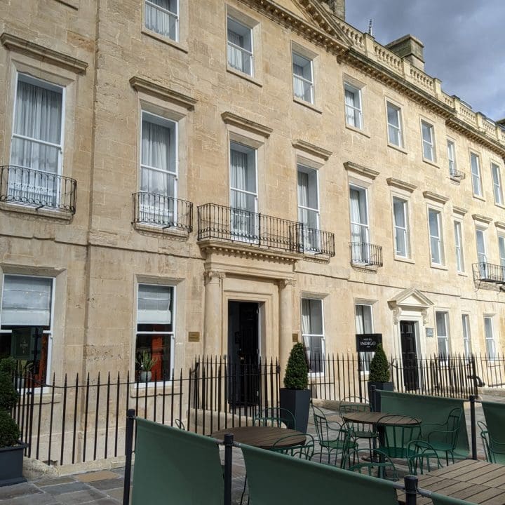 UK staycation Hotel Indigo Bath - Exterior