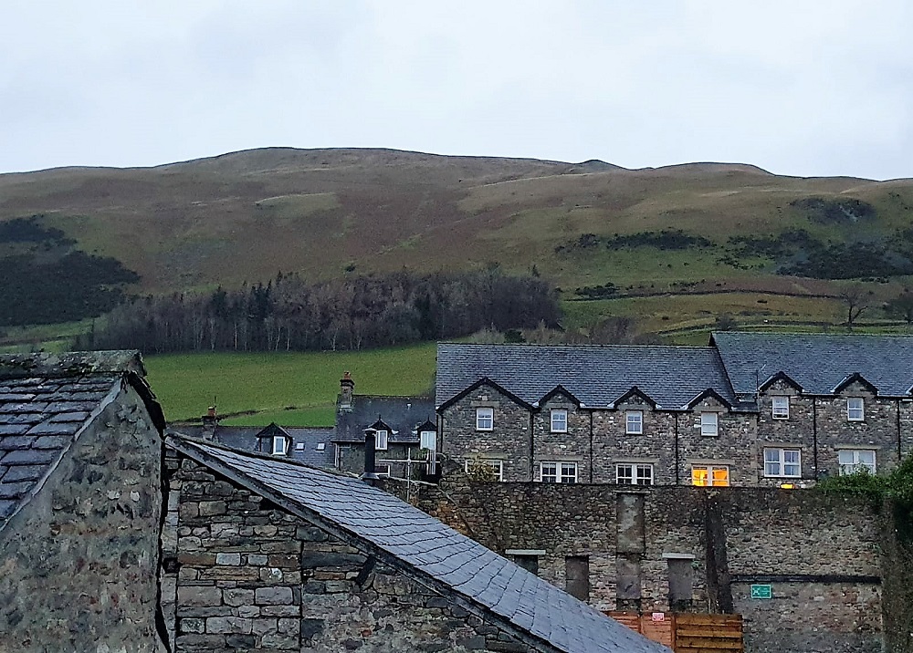 View of fells from Black Bull