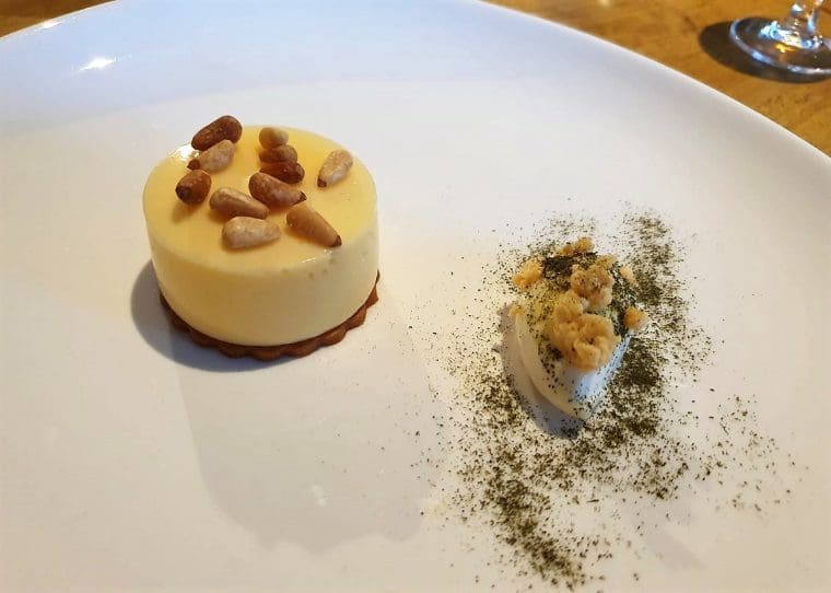 Desert at Tailors restaurant Warwick