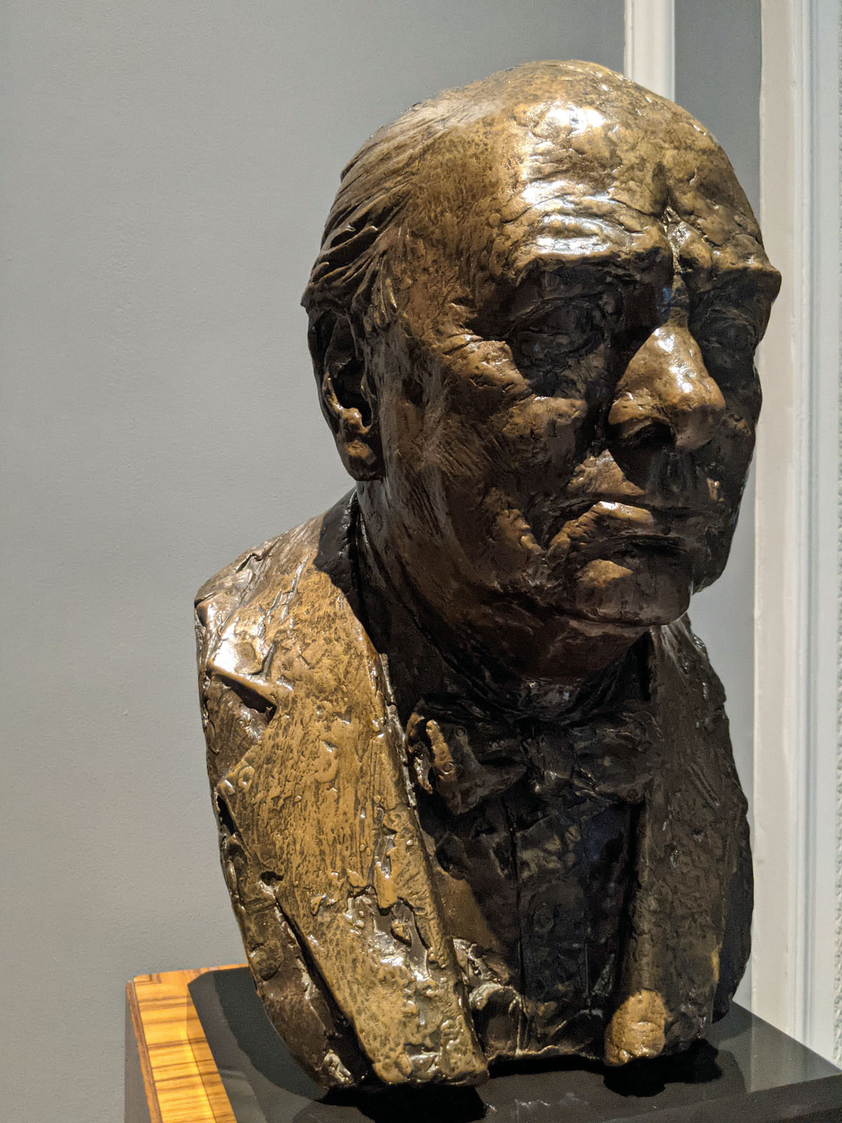 Bust of Churchill - Hyatt Regency