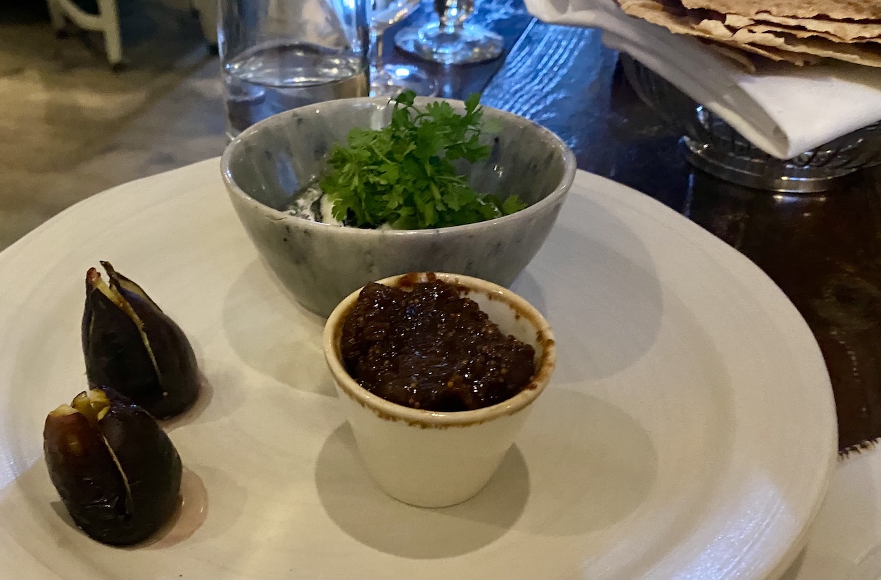 Caxton Grill wam goats cheese & figs